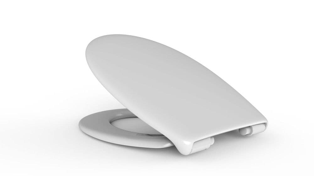 Haro Perca abattant PP softclose blanc vue 1