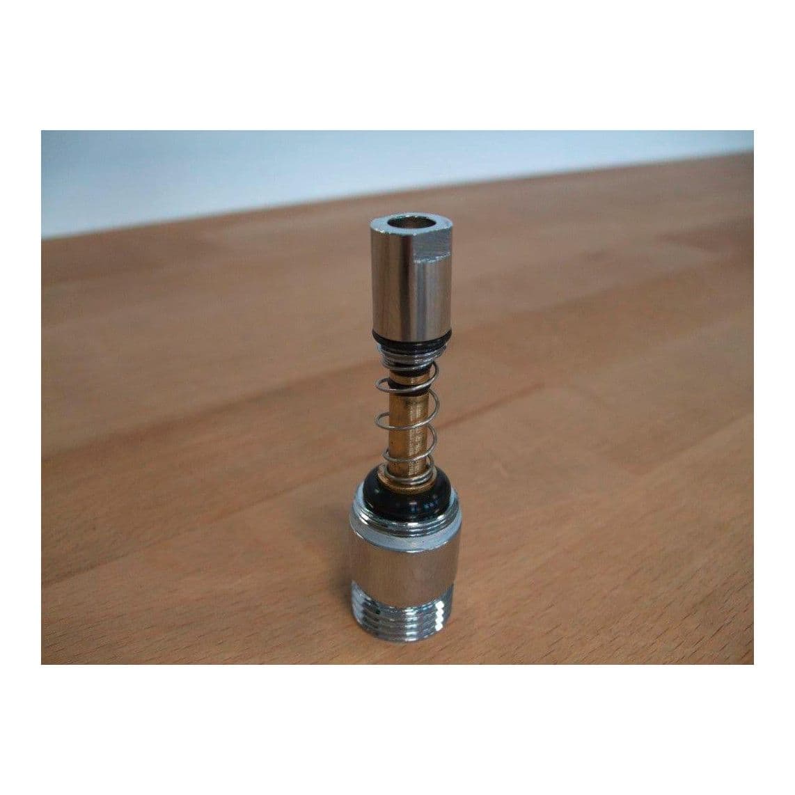01500 Robinet inverseur en plusieurs parties, chromé, automatique, avec bouton, par ex. pour 36430 vue 1