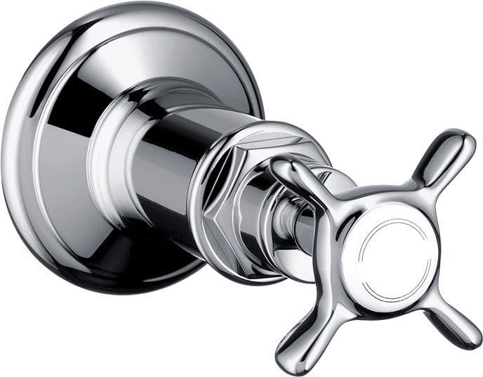 SET DE FINITION ROBINET D'ARRET AXOR MONTREUX HANSGROHE CHROME vue 1