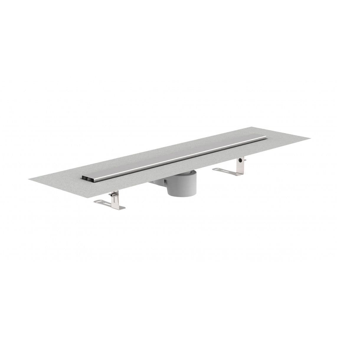 10024 Caniveau de douche, 700 mm, avec Couverture inox vue 1