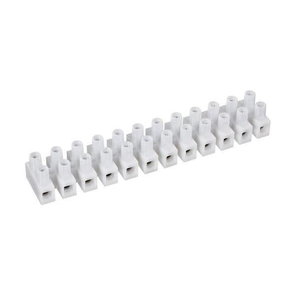 Barrette de connexion 25mm² 101A 450V polypropylène Blanc vue 1