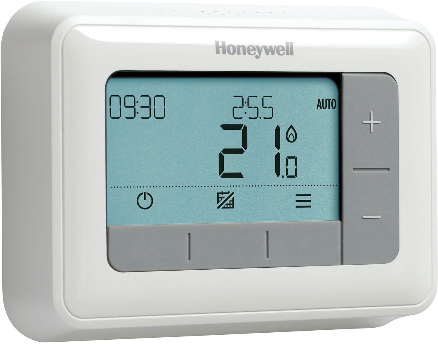 THERMOSTAT D'AMBIANCE DIGITALE T4M HONEYWELL PROGRAMME HEBDOMADAIRE OPENTHERM vue 1