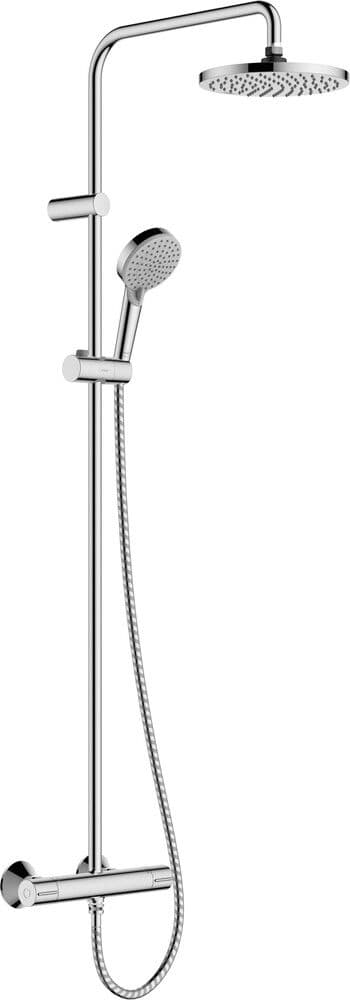 Hansgrohe Vernis Blend Showerpipe 200 1jet thermostatique chrome vue 1