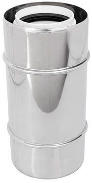 ADAPTATEUR M/M POUR INOX PP 80/125 MM vue 1