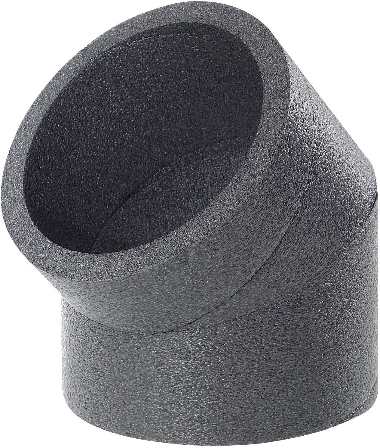 COUDE ISOLE POUR SYSTÈME VENTILATION D UBBINK 125-155MM 45° vue 1