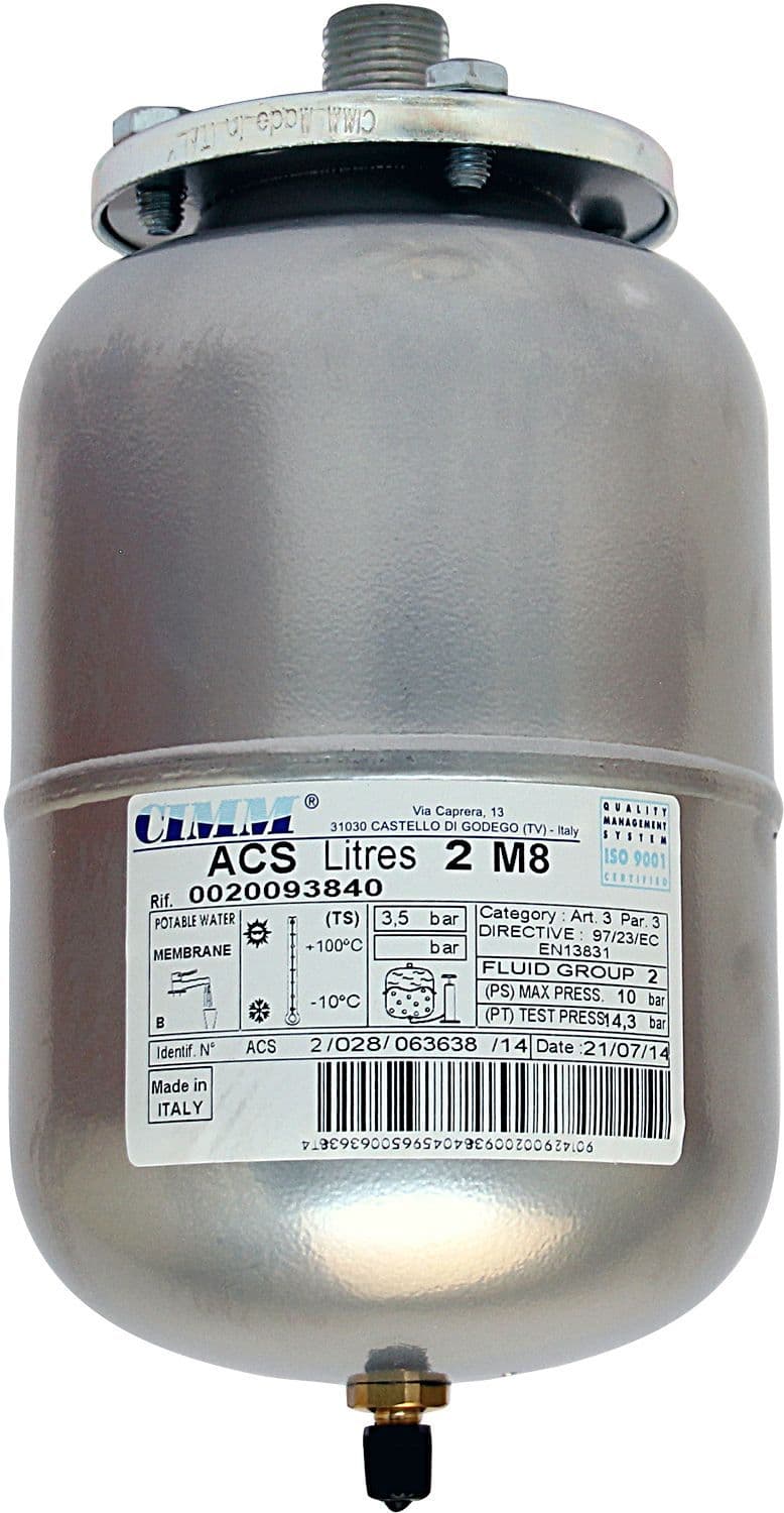 VASE D'EXPANSION 2L ISOTWIN CONDENS 25/30 BULEX vue 1