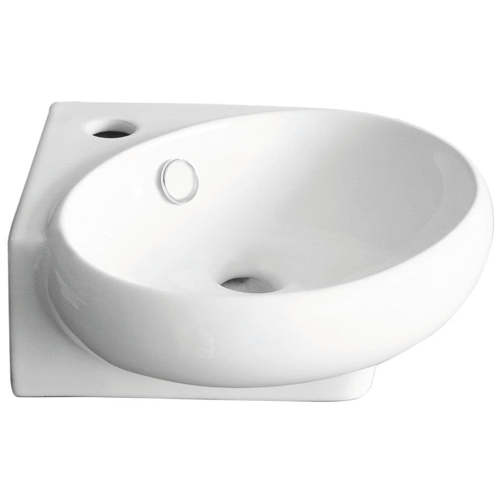 GO by Van Marcke Happy lave-mains 36x38,5x13,5 cm blanc vue 1