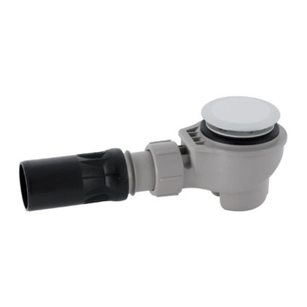 Geberit Uniflex siphon de douche D50 chrome recouvrement vue 1