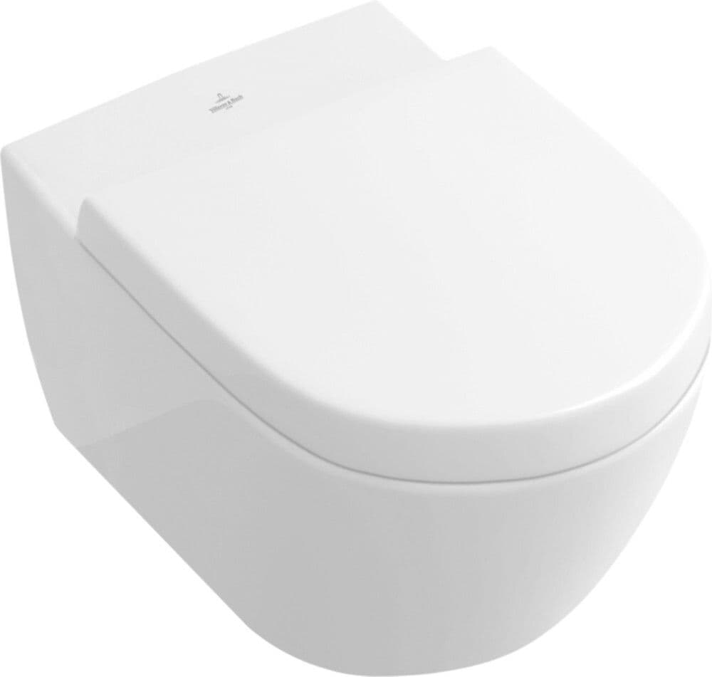 Villeroy&Boch Subway 2.0 toilette suspendue ovale 37x56 alpin blanc vue 1