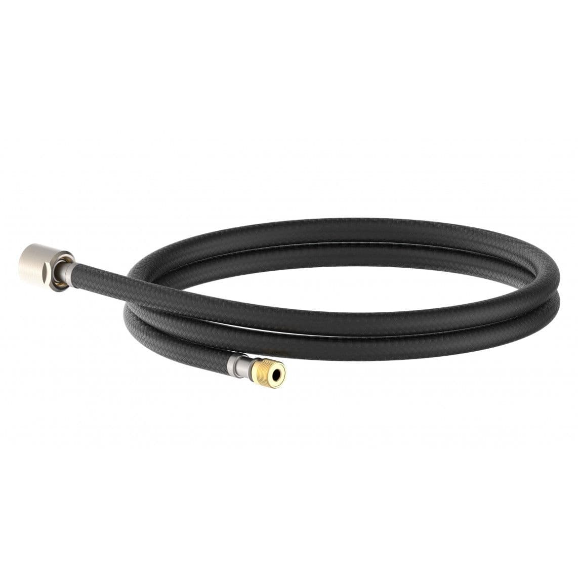 01076 Flexible de douche à vaisselle, aspect noir/inox, avec écrou cylindrique, 150 cm vue 1