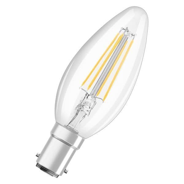 Led retrofit classic B 40 4W 2700K B15d vue 1