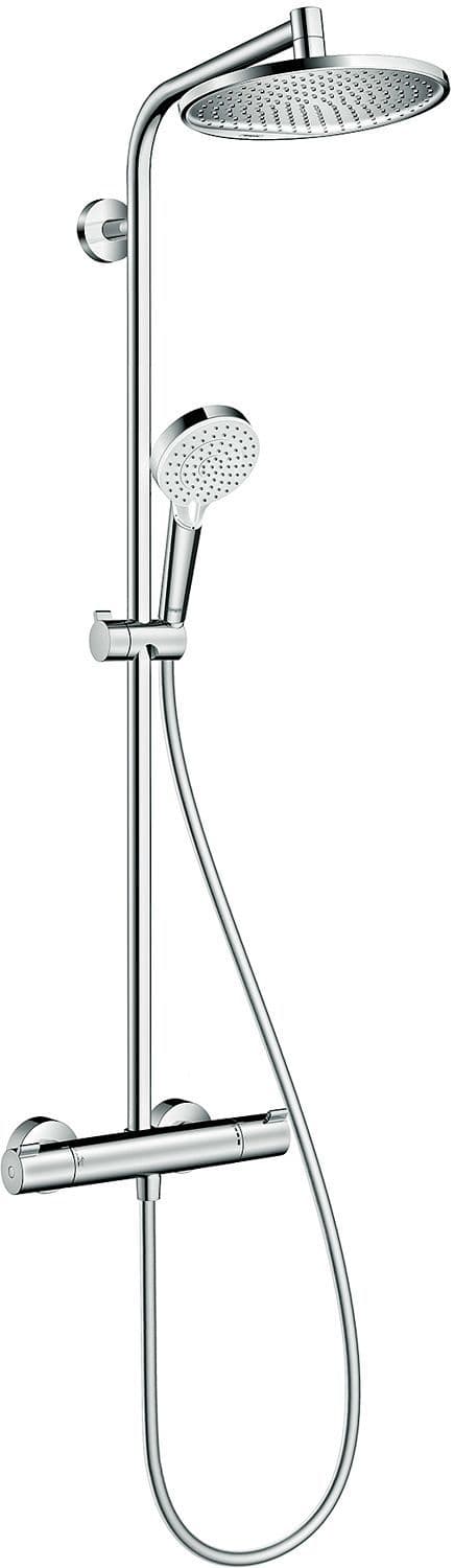 COLONNE DE DOUCHE+THERMOSTAT CROMETTA S240 1JET HANSGROHE CHROME vue 1