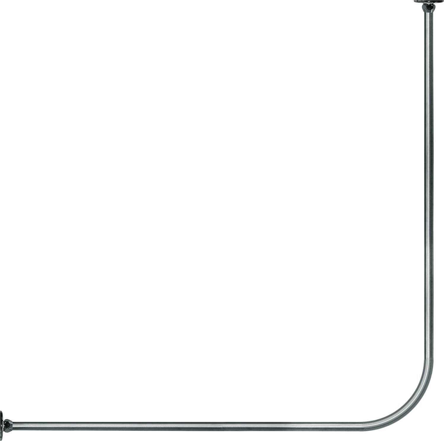 PORTE-RIDEAU EN L 90-90CM AVEC FIXATION vue 1