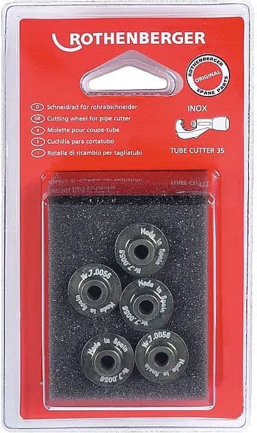 MOLETTE DE RECHANGE COUPE-TUBES ROTHENB. INOX (LOT DE 5) vue 1