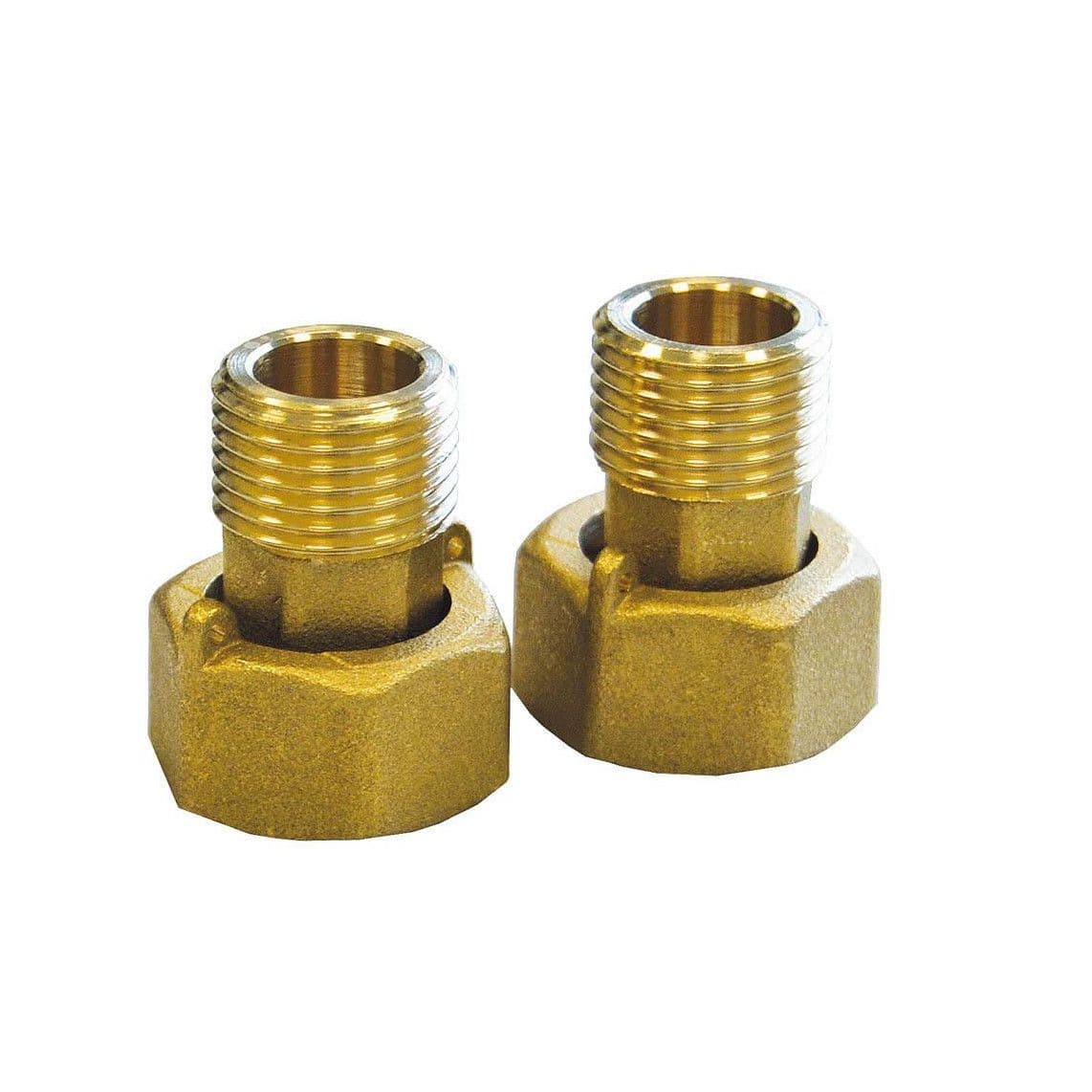 98858331 raccord à visser pour compteur d'eau, 1" F x 3/4" M (2x) vue 1