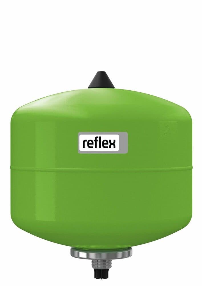 Reflex Refix DD 12L vase expansion sanitaire vessie butyle 10bar vert 4bar vue 1