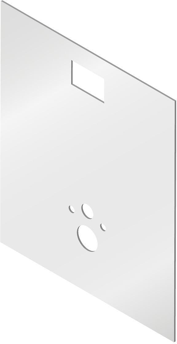PLAQUE DE RECOUVREMENT WALLFIX OLI120 ACRYL PASPARTOE vue 1
