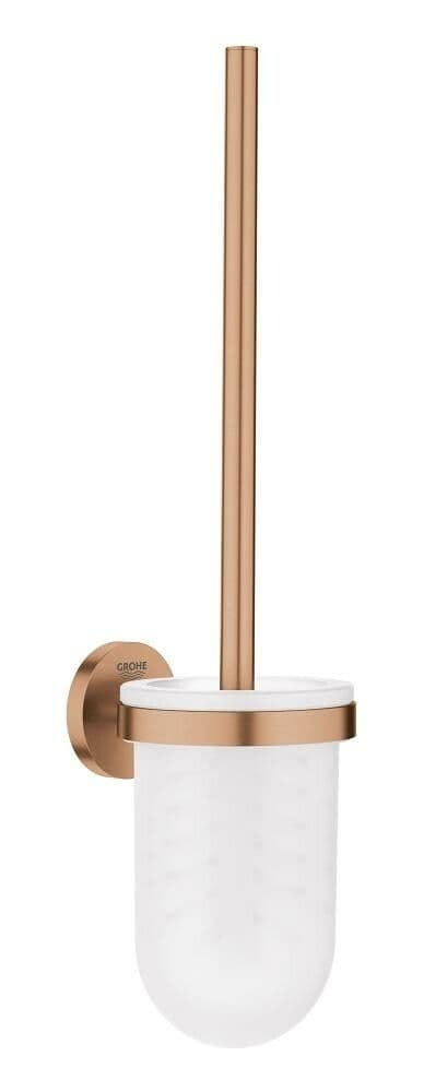Grohe Essentials porte-balai WC verre/métal mural invisible StarLight sunset vue 1