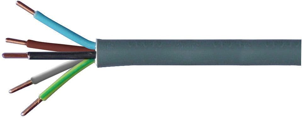 CABLE ELECTR.XVB 5G2, 5MM² ROUL.100M vue 1
