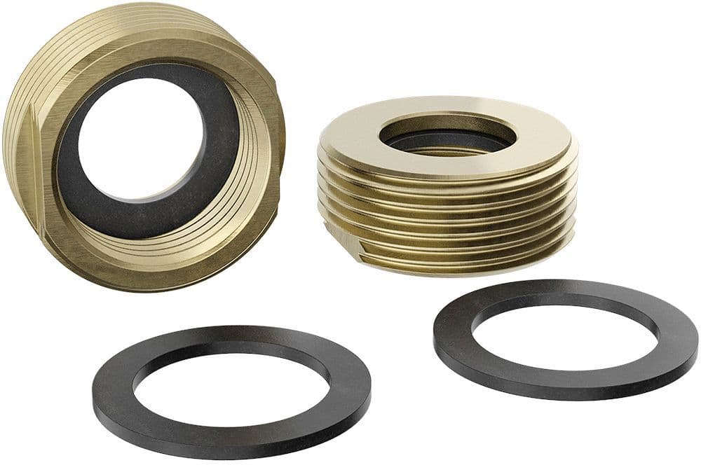 SET DE 2 REDUCTEURS G1"-G 1/4" L=5MM POUR CIRCULATEUR ECS COMFORT 15-14 XL BW 140 vue 1