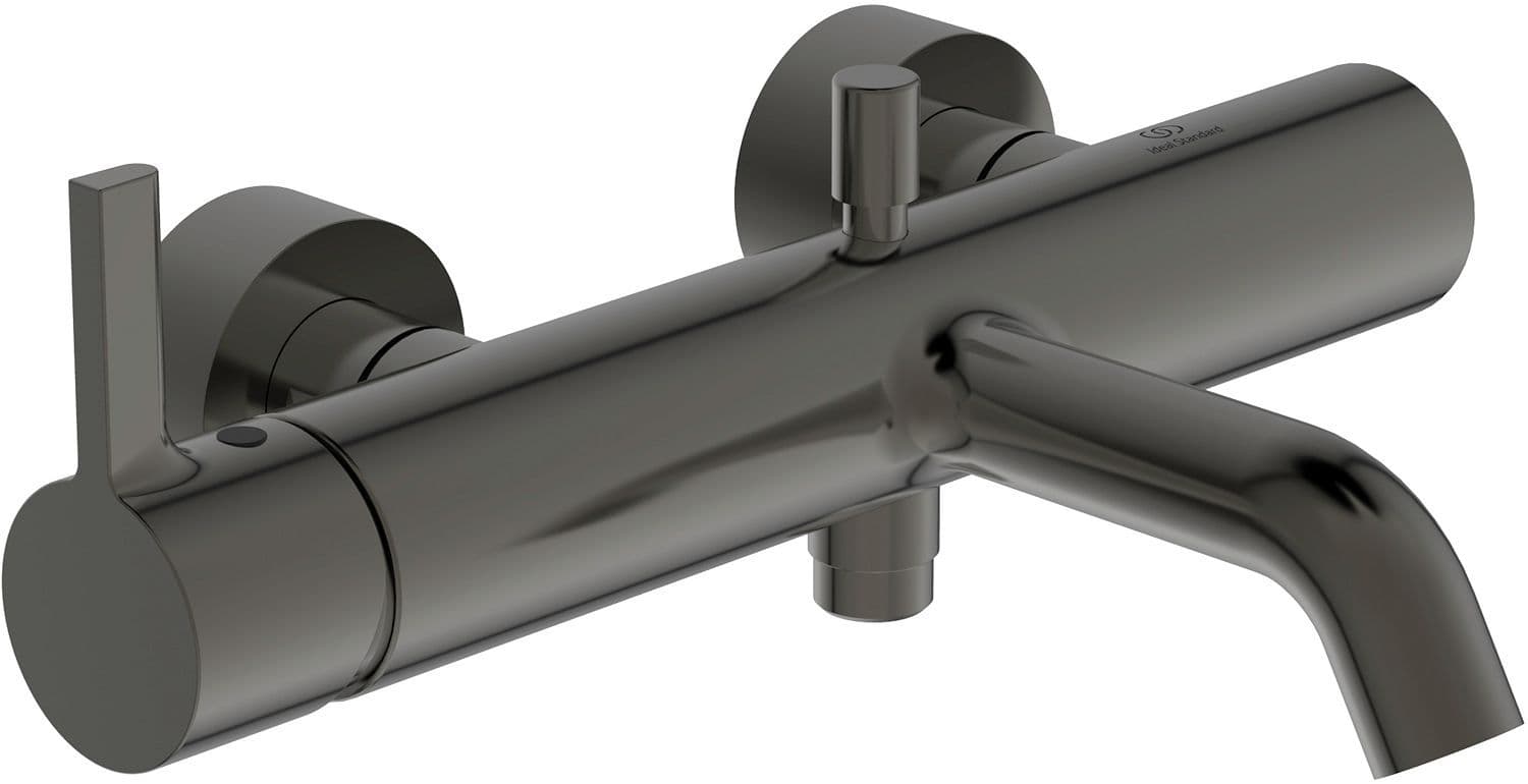 MELANGEUR BAIN JOY IDEAL STANDARD NU BRUSHED GUN METAL vue 1