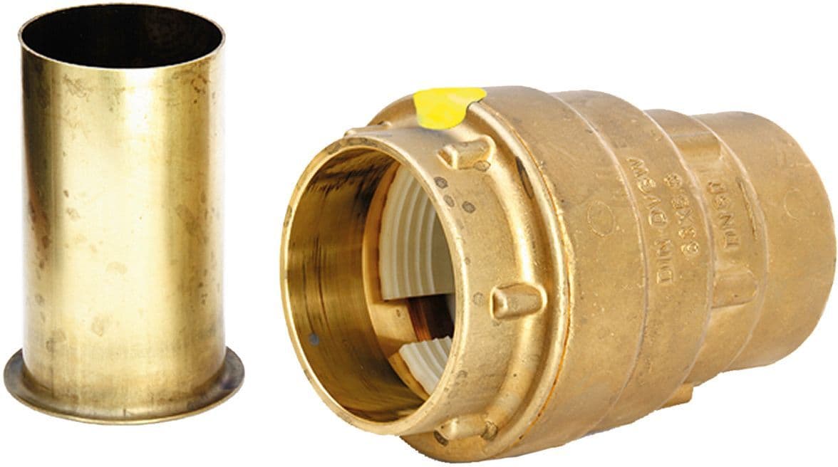 RACCORD GAZ PE-PUSH 1"F-32MM vue 1