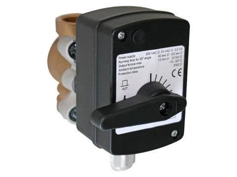 Servomoteur 13Nm 230V 50Hz 60S / 90° 2NC 3A vue 1