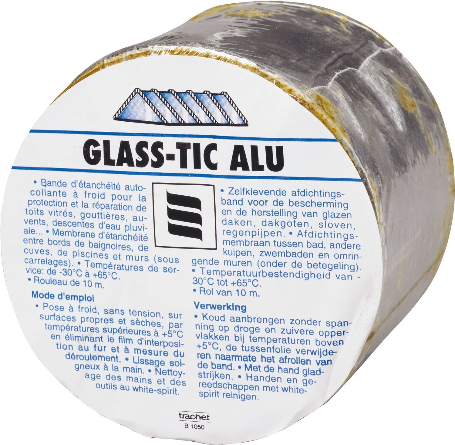 GLASS-TIC BANDE ALU 10CM ROULEAU 10M vue 1