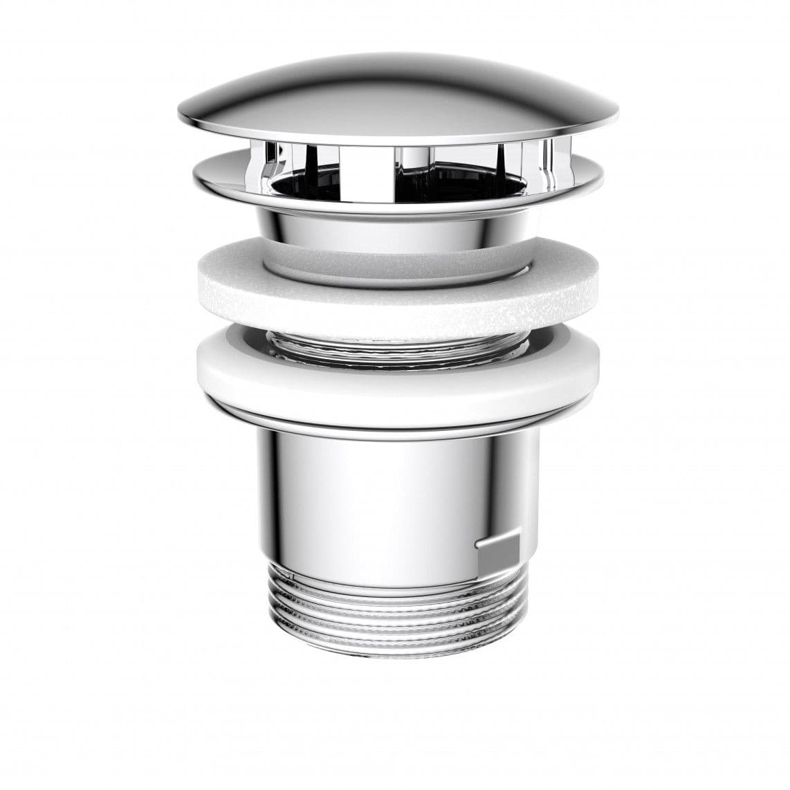 98807340 DAV-4WK vanne d'évacuation, chromé, 1 1/4" x 65 mm vue 1