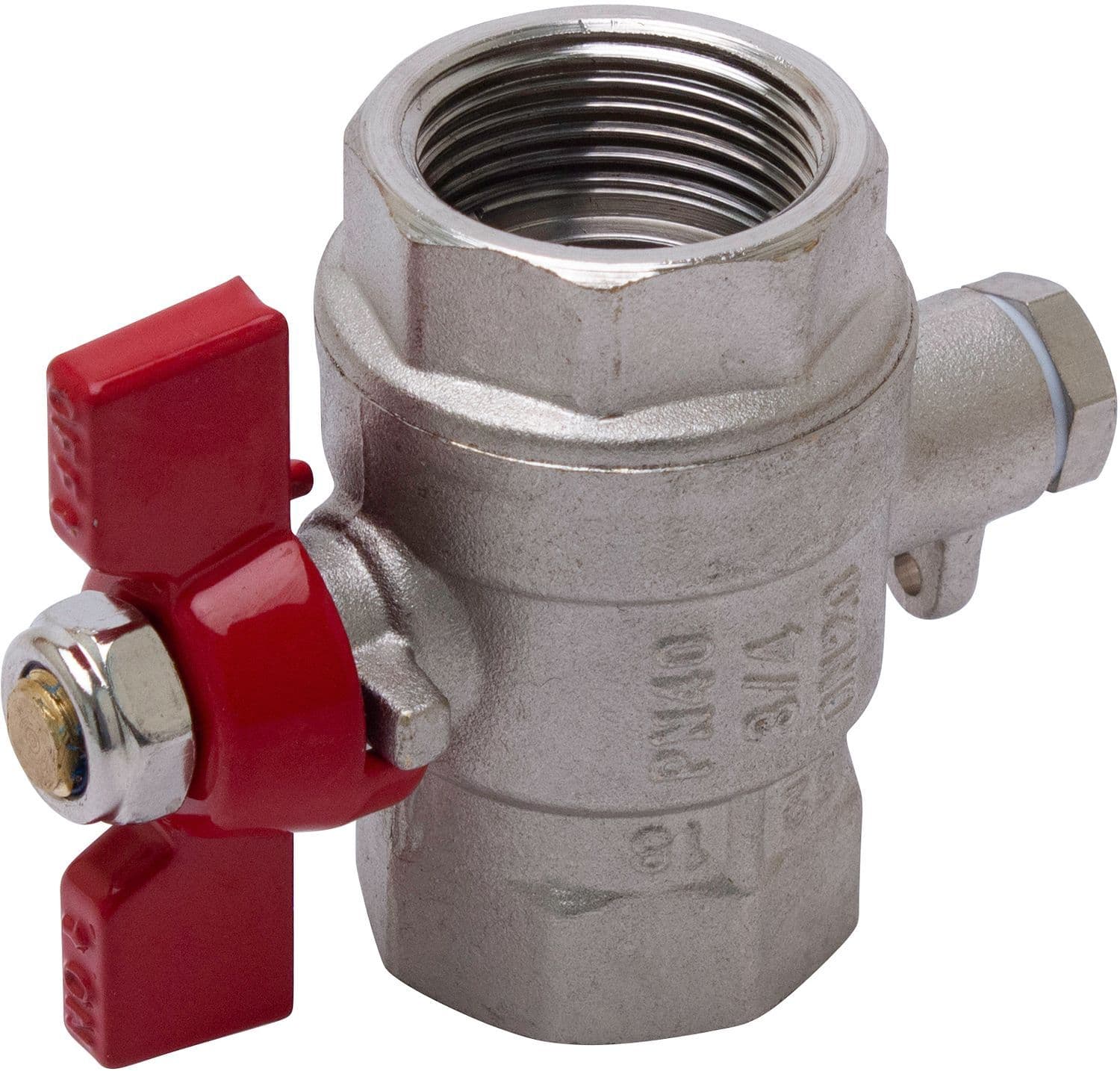 VANNE A BILLE AVEC RACC.SONDE T DN20 vue 1