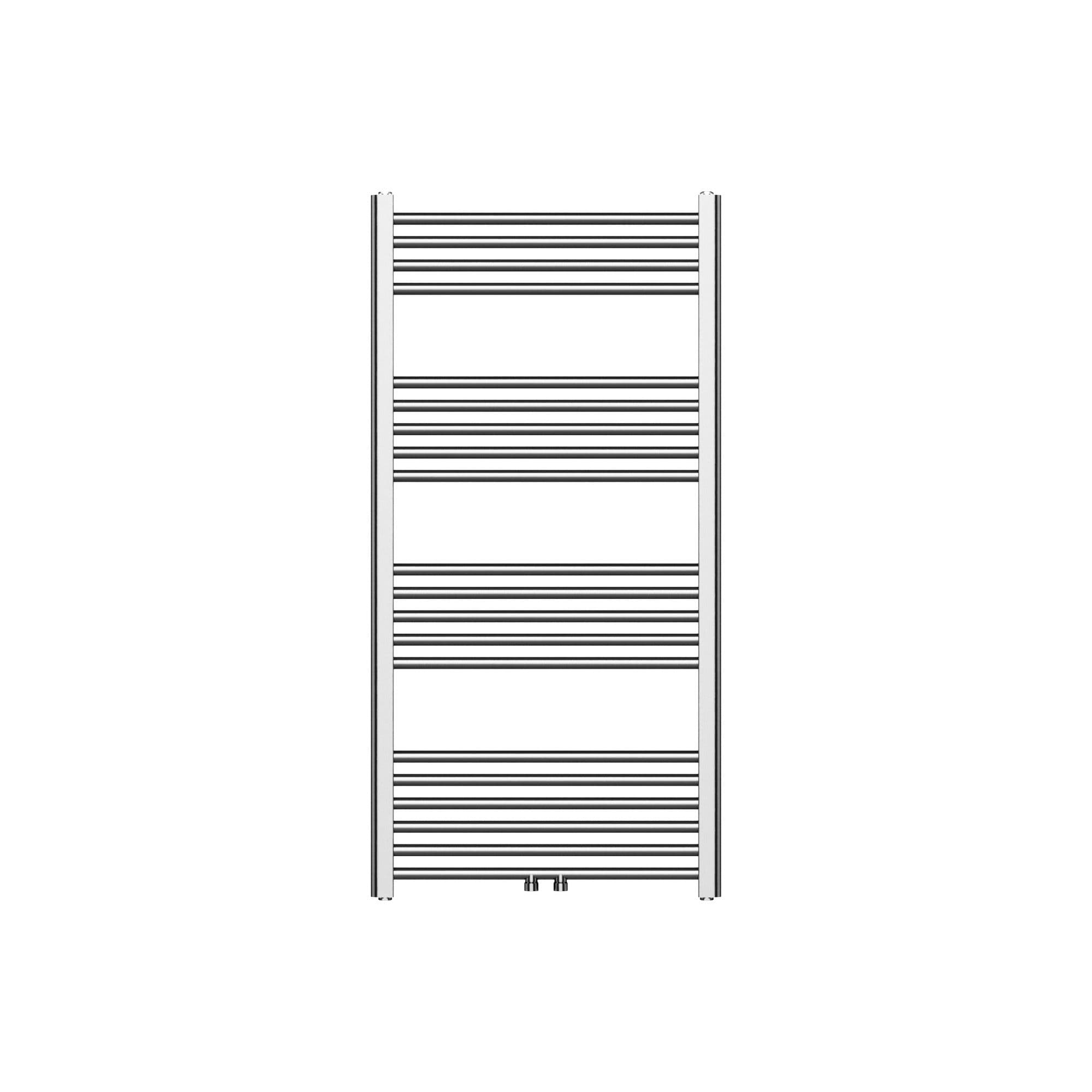 BELRAD SÈCHE-SERVIETTES - RACCORDEMENT GAUCHE-DROITE/CENTRAL - 414 WATT - 1200X600CM - ACIER INOX BROSSÉ vue 1