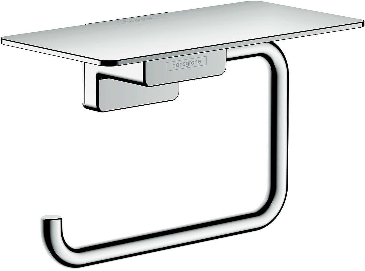 PORTE-ROULEAU COUVERCLE ADDSTORIS HANSGROHE CHROME vue 1