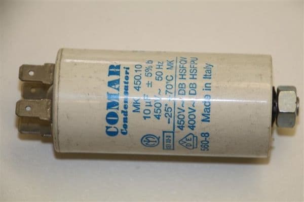 Condensateur 10mf 450V vue 1