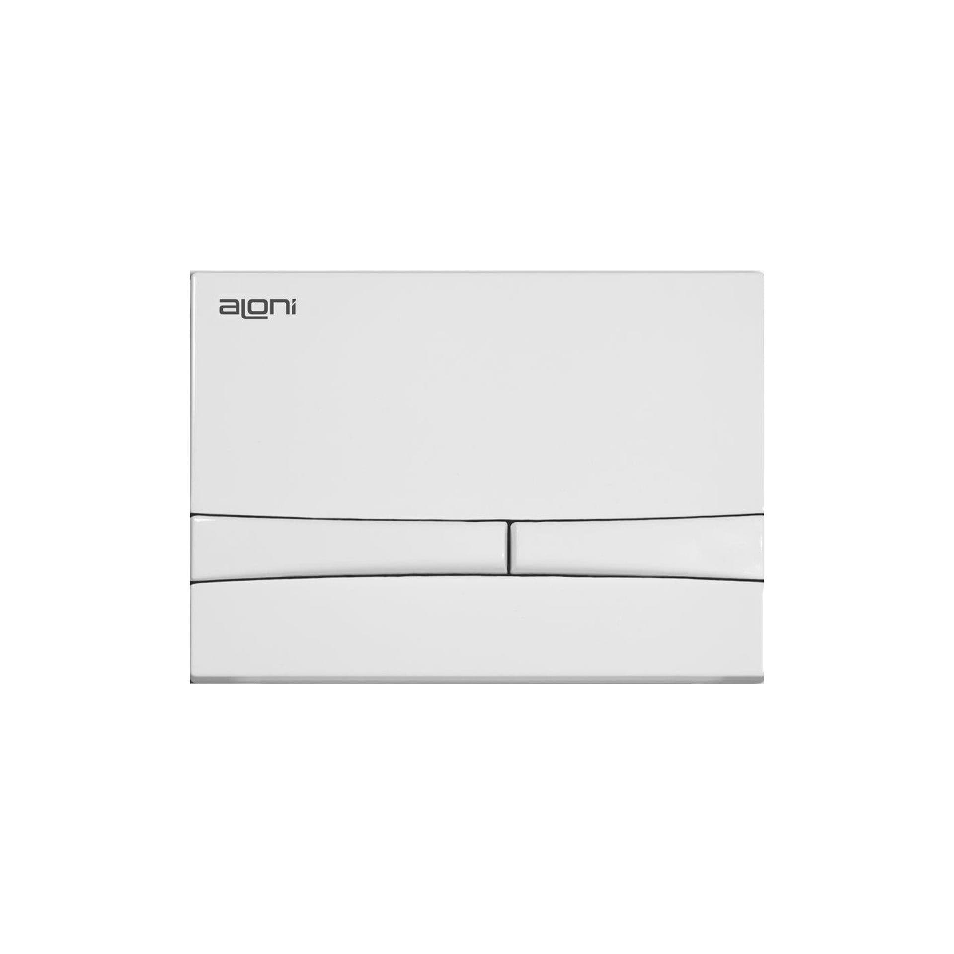 ALONI PLAQUE DE COMMANDE BLANC vue 1