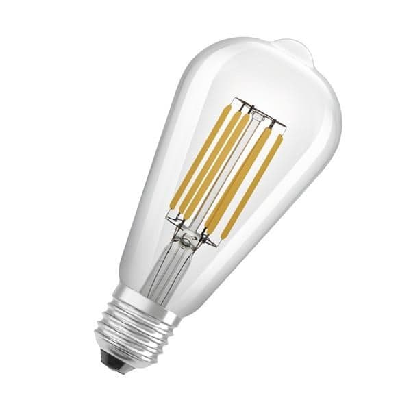 Lampe Led ultra - efficace en énergie à filament classic edison 60 4W 3000K E27 vue 1