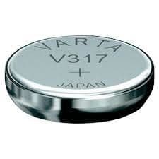 Pile pour montre Argent 1.5V 8mAh hauteur 1.7mm diamètre 5.8mm vue 1