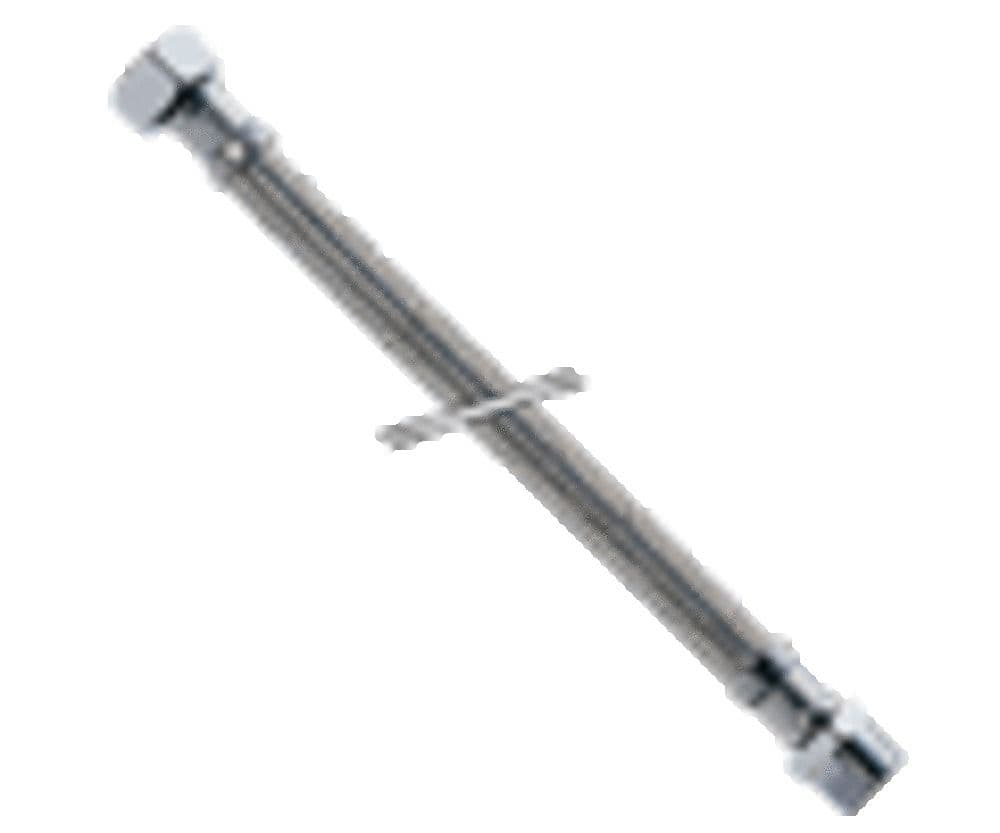 Tuyaux d'alimentation gaine tressée passage acier D13 3/4"MF L300mm vue 1
