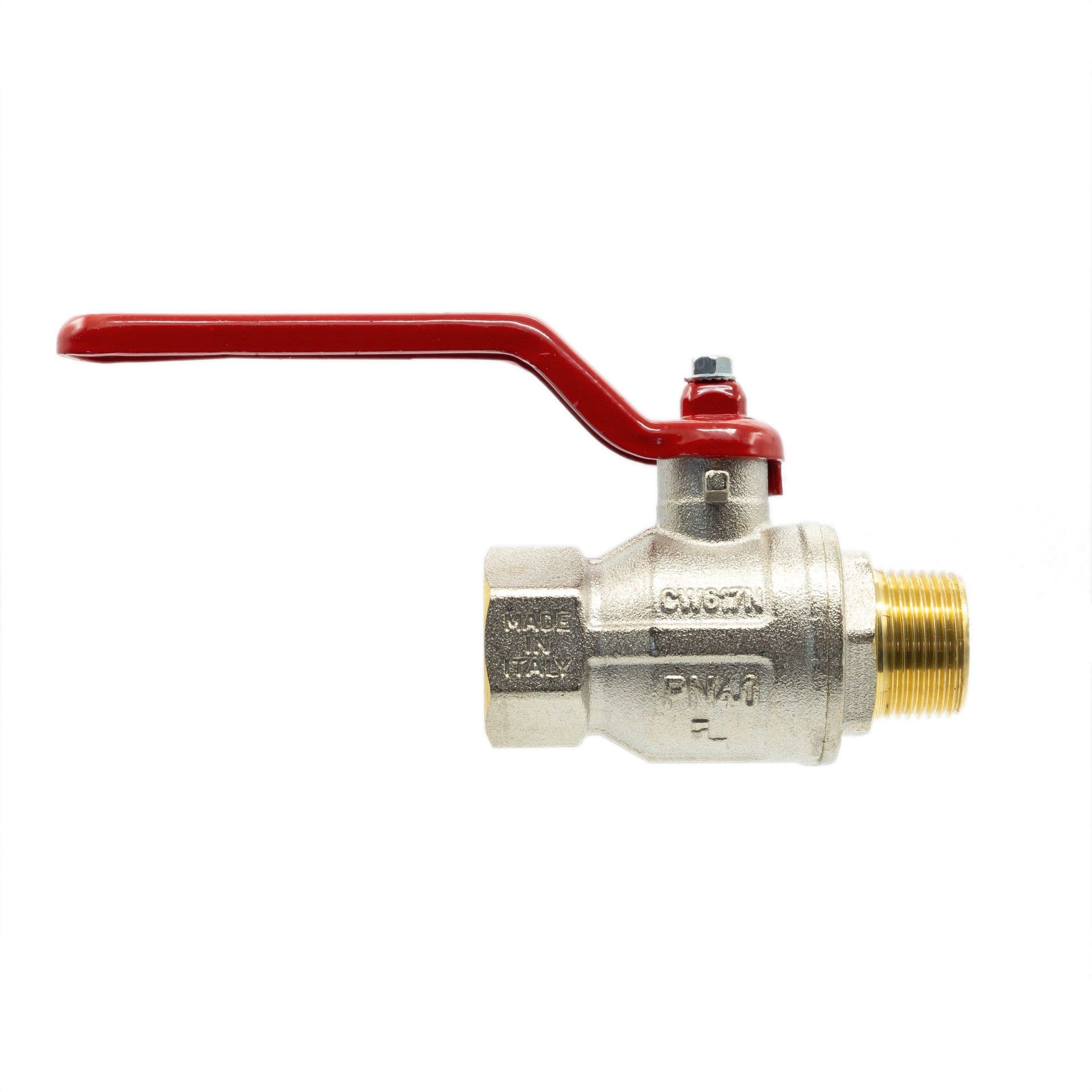 ROBINET A BOULE PASSAGE TOTAL INDUSTRIE 081 6/4MF vue 1