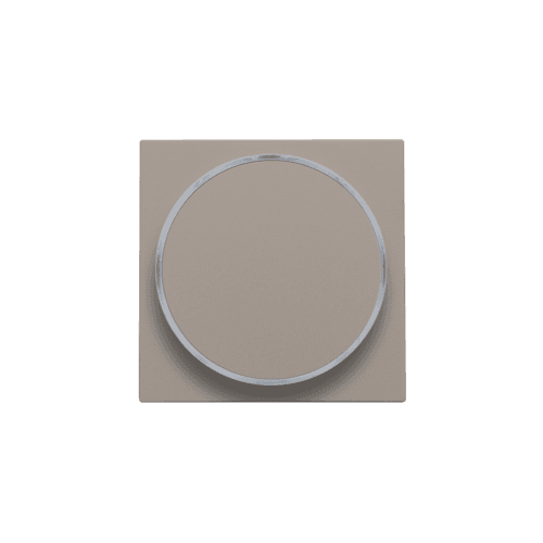 Set de finition avec anneau transparent sans symbole pour bouton-poussoir 6 A avec LED couleur ambre avec culot E10, couleur bronze coated vue 1