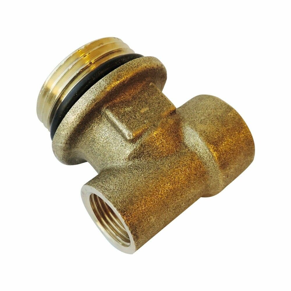 SYSTEMPEX té pour collecteur D 4/4"M-1/2"F-3/8"F avec joint vue 1