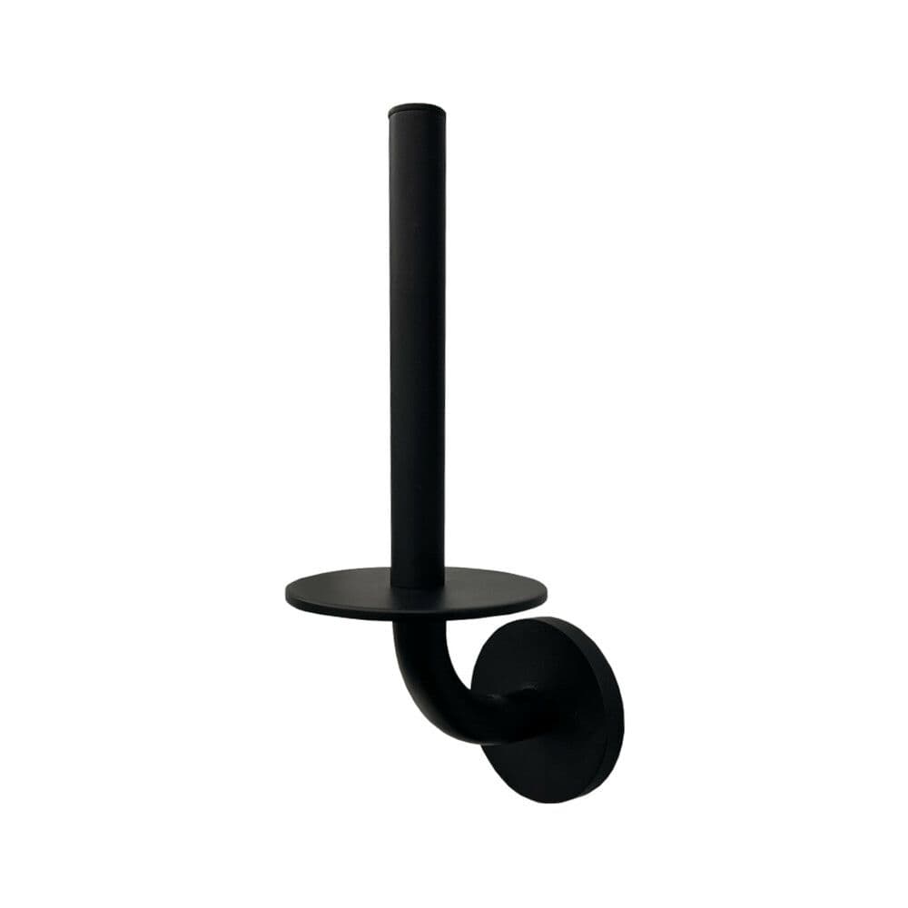 Van Marcke Nero porte-rouleau réserve noir mat vue 1