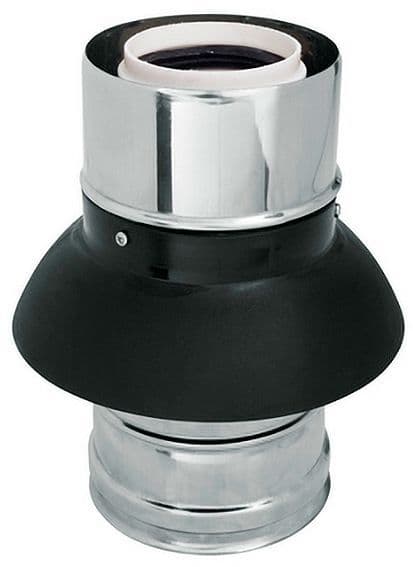 UNIFLOW ELEMENT AMENE D'AIR 80/125MM INOX/PP vue 1