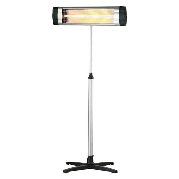 Chauffage infrarouge autonome 2000W IP34 1.8m câble vue 1