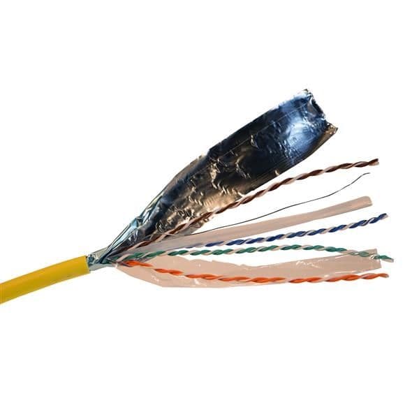 F2 câble cat6A F / UTP LSFROH 500m vue 1