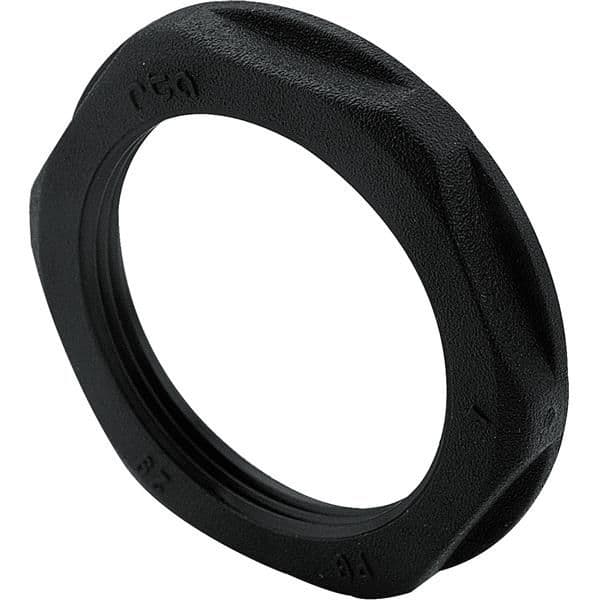 Ecrou Noir iso 20 Ral 9011 écrou hexagonal vue 1