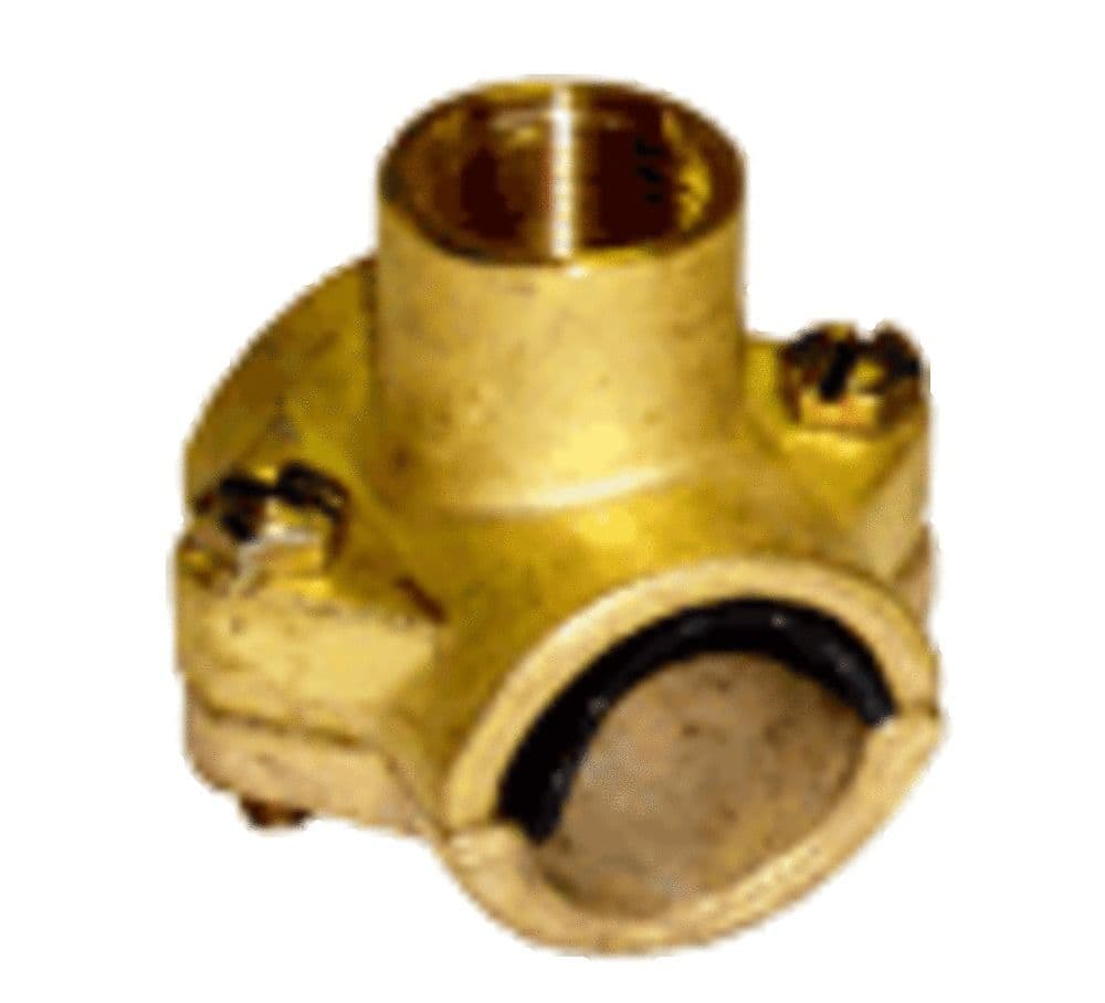 raccord rapide pour tube en acier matière laiton 3/4" x 3/4"F vue 1