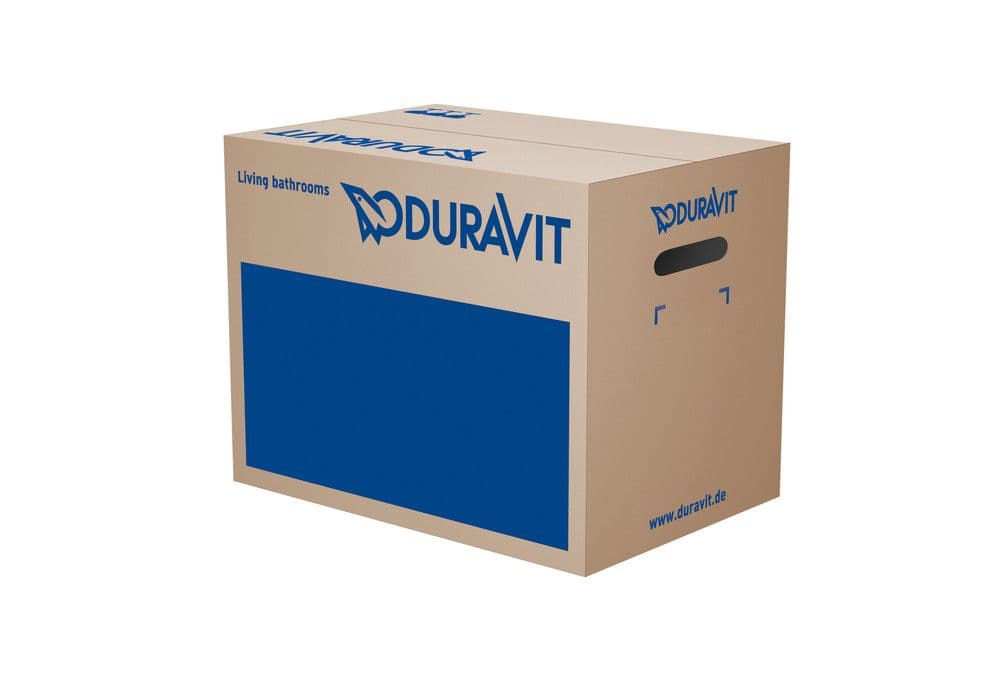 Duravit D-Code pack WC suspendue standard vue 1