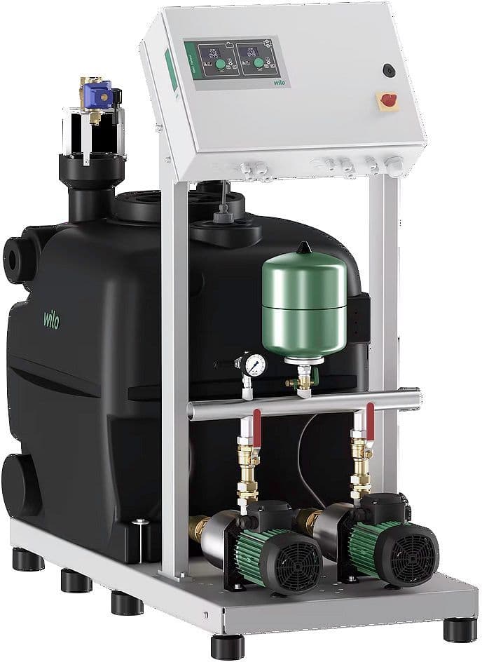 SYSTÈME DE RÉCUPÉRATION DES EAUX DE PLUIE WILO AF400L405/EC2+1 vue 1