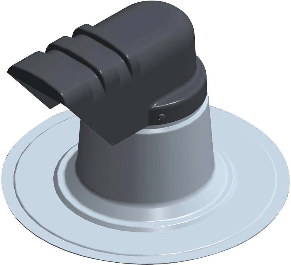 PASSAGE DE TOIT PLAT SOLAR POUR CABLES 110MM UBBINK vue 1