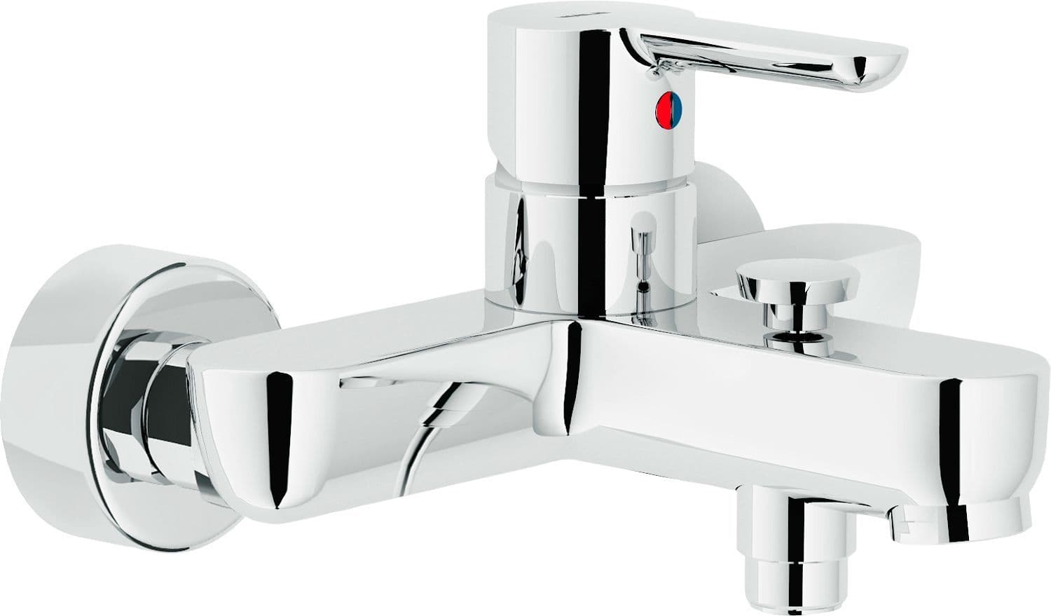 MITIGEUR BAIN ABC NOBILI NU CHROME vue 1